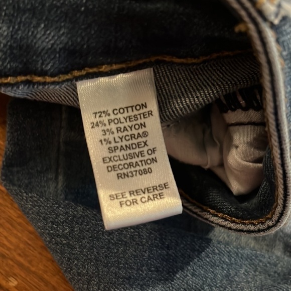 1946 Denim Embroidered Jeans - Picture 3 of 6